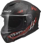 LS2 Motorradhelm FF820 Rapid III Kaiju Helm, Atmungsaktiv, Pinlock,