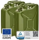 BW Benzinkanister Metall Kraftstoffkanister 20 Liter (nach NATO Standard, Made...