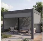MCW Pergola MCW-L46-mS-3x3, BxTxH: 300x300x220 cm, Regulierbarer Wind- und