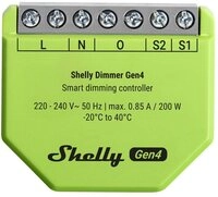 Shelly Dimmer Gen4 Dimmer Wi-Fi, Bluetooth, ZigBee Shelly_Dimmer_Gen4