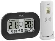 TFA Dostmann Raumthermometer 30.3046.01 COOL@HOME Funk-Thermometer mit