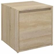 vidaXL Kommode Schubladenbox Sonoma-Eiche 40,5x40x40 cm Holzwerkstoff (1 St)