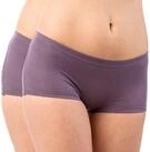 HERMKO Panty 5700 (Pack, 2er) Baumwolle/Elastan, bequemer Umschlagbund, h&ouml;her