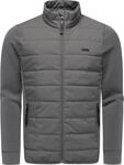 Steppjacke RAGWEAR "Steppjacke Rendan Tech YOUMODO", Herren, Gr. S, grau (stone