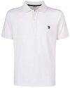 U.S. Polo Assn. Poloshirt US16147 (Baumwolle) weiss Herren