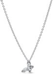 Pandora Kette mit Anh&auml;nger Halskette-Anh&auml;nger Schmetterling Weiss Silber