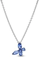 Pandora Kette mit Anh&auml;nger 394232C01-45, blauer Schmetterling
