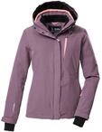 Skijacke KILLTEC "KSW 25 WMN SKI JCKT", Damen, Gr. 44, lila (violett),...