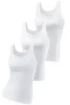 petite fleur by Lascana Unterhemd (3er-Pack) aus reiner Baumwolle, Tanktop,