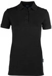 HRM Poloshirt Damen Luxury Stretch Polo, Figurbetonter, moderner Schnitt