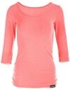 3/4-Arm-Shirt WINSHAPE "WS4", Damen, Gr. XL, rot (neon coral), 48% Baumwolle, 48%