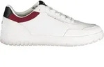 Tommy Hilfiger Equestrian Sneaker Eleganter Herrensportschuh in Wei&szlig; mit markanten