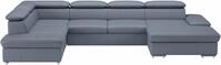 sit&more Wohnlandschaft Valantine U-Form, B: 349 cm, mit Arm- &...