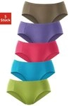 petite fleur Jazz-Pants Slips (5er-Pack) aus weicher Pikee-Qualit&auml;t