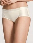 CALIDA Panty Cate mit Satinblenden, Single Jersey-Qualit&auml;t, elastisch, Low-Cut,