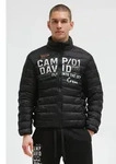 CAMP DAVID Outdoorjacke mit elastischem Saumabschluss schwarz XXL (58/60)
