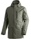 Maier Sports Winterjacke Peyor long warme Herren Regenjacke, wattierter Parka,