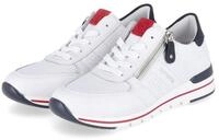 Remonte Remonte R6705-82 Damen Glattleder white Schn&uuml;rschuh