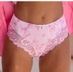LASCANA Slip Wanda in abdeckender Schnittform und Stickerei Spitze