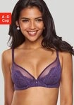 LASCANA B&uuml;gel-BH Flora mit feiner Spitze und edlem Glitzeraccessoire, sexy Dessous