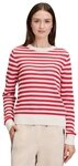 Betty&Co Strickpullover Damen mit Struktur (1-tlg) wei&szlig; S (36)