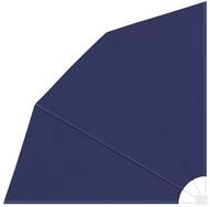 vidaXL Balkonsichtschutz Balkon Sichtschutz 210 x 210 cm Polyester Marineblau (1-St)