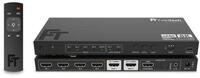 FeinTech HDMI-Splitter FeinTech AX341 HDMI 2.1 eARC Splitter Switch 4 In 2 Out +