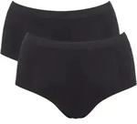 sloggi High-Waist-Slip GO Sense (2er Pack) Santoni Rundstrick schwarz XXL