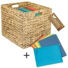 HMF H&auml;ngeregistraturbox Aufbewahrungskorb f&uuml;r DIN A4 H&auml;ngeregister passend...