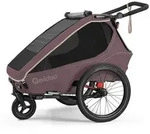 Qeridoo Fahrradkinderanh&auml;nger Kidgoo1 (2 Kinder), ab 6 Monate-ca. 5 Jahre, zwei
