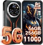 OUKITEL WP55 36+256GB 5G Outdoor Smartphone (16,76 cm/6.6 Zoll, 256 GB Speicherplatz,