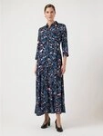 Y.A.S Hemdblusenkleid YASSAVANNA LONG SHIRT DRESS Viskose, loose fit