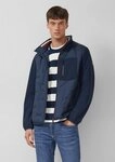 s.Oliver Funktionsjacke Outdoor-Jacke Leicht wattierte Jacke im Fabricmix mit
