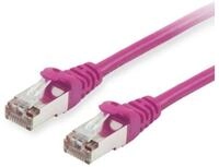 Equip Cat.6 S/FTP Patchkabel, 1.0m, Violett LAN-Kabel