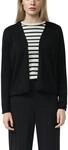 Cardigan S.OLIVER, Damen, Gr. 34, schwarz, Feinstrick, Obermaterial: 50%...