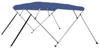 vidaXL Schutzplane, 4-Bow Bimini Top Blau 243x180x137 cm