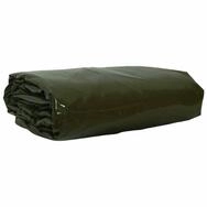 vidaXL Schutzplane 25 m&Acirc;&sup2; Plane 650g m&sup2; Olive Gr&uuml;n 5x5 m Canvas mit