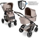 ABC Design Kombi-Kinderwagen Salsa 5 Air - Camel, 2in1 Kinderwagen Buggy Set inkl.