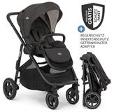 Joie Kinder-Buggy Versatrax - Shale, Sportwagen mit Liegefunktion & Regenschutz