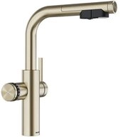 Blanco K&uuml;chenarmatur CHOICE ICONA-L Auslauf Satin Gold
