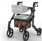 ELONEO Rollator 2in1 Rollator & Rollstuhl, Faltbar und Leicht,...