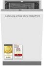 exquisit vollintegrierbarer Geschirrsp&uuml;ler EGSP52109-E-030E, 9,0 l, 9 Ma&szlig;gedecke,