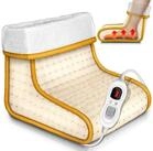 sinnlein Elektrofu&szlig;w&auml;rmer Fu&szlig;w&auml;rmer elektrisch Beige Fu&szlig;heizung Fu&szlig;sack