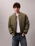 Calvin Klein Jeans Collegejacke LS JEANS TIPPED HERO BOMBER Mit...