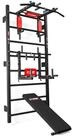 K-SPORT Kraftstation Sprossenwand+Dip Station, Klimmzugstange & Trainingsbank,