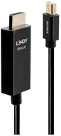 Lindy Videokabel-Adapter 2 m Mini DisplayPort HDMI Typ A 40922 HDMI-Kabel