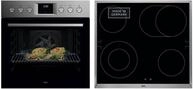 AEG Elektro-Herd-Set Serie 5000 OO11HSM, Aqua Clean, Gleichm&auml;&szlig;iges Garen auf 3