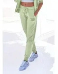 Buffalo Jogginghose mit seitlichen Eingrifftaschen, Loungewear gr&uuml;n 48/50