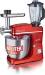 Heinrich&acute;s K&uuml;chenmaschine, 1500 W, 10,00 l Sch&uuml;ssel, 6 Geschwindigkeiten,