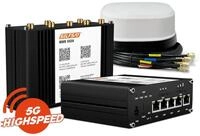 Selfsat MWR 5550 5G Cat 20 WLAN Router bis 3,3 Gbps + SATCO 5G Antenne